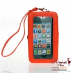 Fashionable Cellphone Holder and Wallet w/ Push down Closure